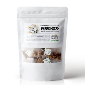 [늘해찬] 볶은 캐모마일차 카모마일 허브티 50티백
