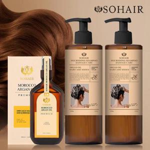 [쏘헤어]너리싱 샴푸1000ml2개+프리미엄 헤어에센스 100ml1
