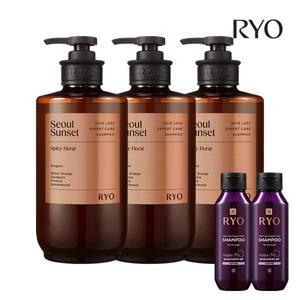 려 자양 탈모전문케어 샴푸 585ml 3입(옵션)