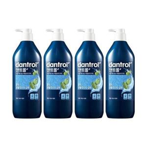 [더블유쇼핑]댄트롤 쿨링 멘톨 탄산수 샴푸 820ml x4_14614325_587949