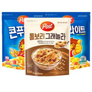 포스트 콘푸라이트 600gx2개+통보리그래놀라500g