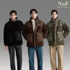 [NNF][NnF](25FW 신상) NNF 남성 우븐패치 플리스 패딩(1종)_637502