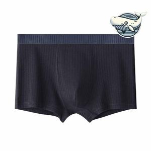 편안한 블랙 면 드로즈 남성용 2XL 사각 WFGUPU1
