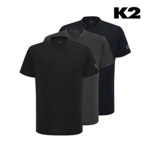 갤러리아_K2 공용 냉감 쿨 기능성 흡습속건 라운드 반팔티 3PACK 패키지 KM