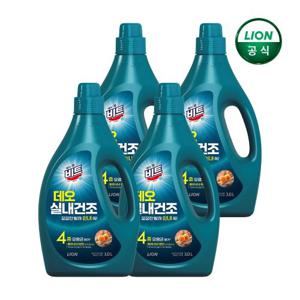 비트 실내건조 블루밍가든 액체세제 3L 본품 x 4개