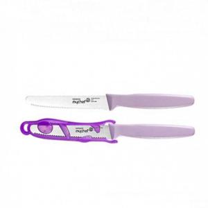 과도 포켓집 핑크 과일칼 마이셰프 빵칼 톱니 113mm 주방칼 야채칼 WFOIWVE