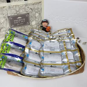 [해담]제주 은갈치 고등어 선물세트 (은갈치150g 11마리, 고등어120g 10팩)