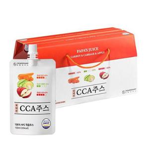 [연두팜]국내산 착즙 CCA 주스 100ml 30개입 1박스