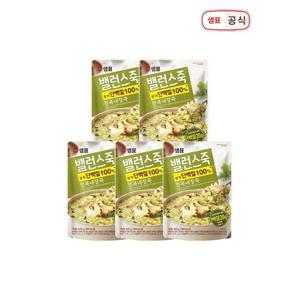 [샘표]한끼 단백질 100% 밸런스죽 전복내장죽 420g 5봉 외 골라담기 / 소고기죽 닭백숙죽
