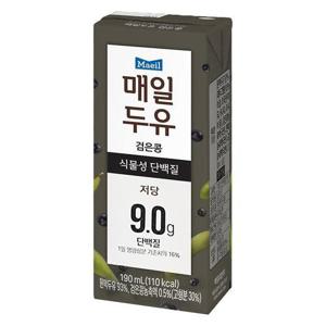 [매일유업] 매일 두유 검은콩 190ml x 72팩