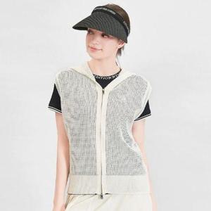 [체스]쿨  망조끼 르에벤 여성골프 쿨망사 집업조끼 여성여름골프조끼 골프여름망사조끼