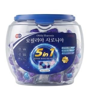 오필리아 샤로니아 올인원 고농축 캡슐 세제 드럼 일반 52개입 1개