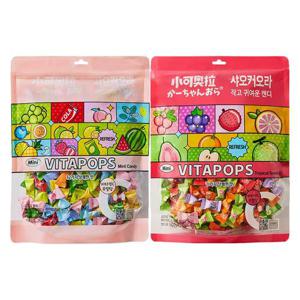 [공식수입정품] 샤오커오라 20가지맛 시즌1 500g + 시즌2 500g 비타민C 무설탕 사탕 캔디
