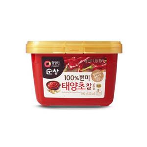 [새벽배송][우리가락]순창 100% 현미 태양초 찰고추장 500g (사각)