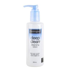 뉴트로지나 딥클린 클렌징 로션 200ml /클렌저 메이크업