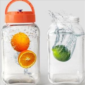 사각 담금주 병 3.4l 유리 매실청 용기 3.4l 밀폐 발효 WFLD8HK