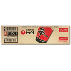 [해핑] 코스트코 농심 신라면 소컵 975g(65g x 15개) 컵라면