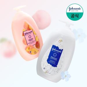 [청순+물먹] 존슨즈 바디로션 브라이트 500ml + 피치&애프리콧 500ml