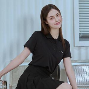 [르까프]PK 기능성 반팔티셔츠 여성 블랙