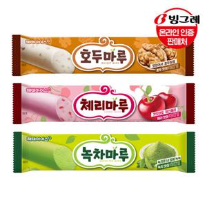 [해태아이스] 호두마루/체리마루/녹차마루 40개입 /아이스크림/간식