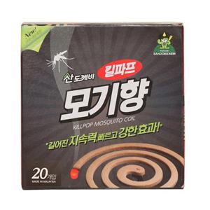 산도깨비 킬파프 모기향 20P (WA942F6)