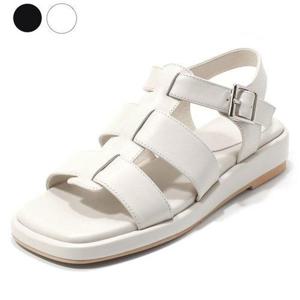 갤러리아_SAERA 세라 여성 데일리 샌들 C24S402 밀크 3CM