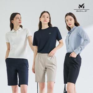 [밀레골프](단독) 밀레골프 여성 하프팬츠 3종