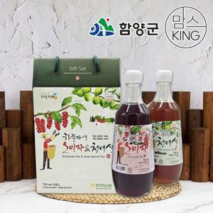 갤러리아_[함양군] 함양농협 오미자청(액기스) 700ml+청매실(액기스) 700ml