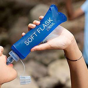 물병 250ml 등산 조깅 러닝 소프트 플라스크 물통 WFN6RAB