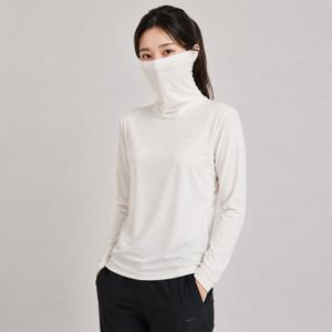 [파라고나] 여성 골프웨어 페이스커버 넥워머 아이스 쿨링 귀걸이 마스크 티셔츠 A26T211