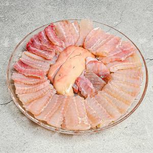[푸드맛봄 홍어] 목포 산지발송 홍어 1kg (삭힘 정도 선택 가능,홍어애 서비스) 참홍어
