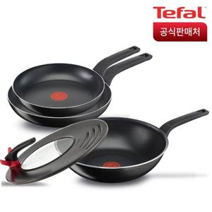테팔 심플리클린 4종(후라이팬24+28+웍28+멀티뚜껑)