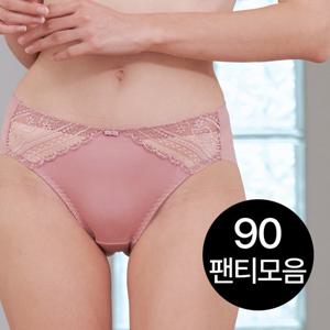 라보라 90 팬티 BEST 모음전 택 1 데일리/레이스/면스판/폴리스판/여성팬티