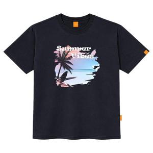 엘라모 썸머바이브 반팔 티셔츠 남녀공용 빅사이즈 S~4XL