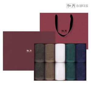 갤러리아_송월타올 포인트 200g 10장 호텔 수건 프리미엄 선물세트