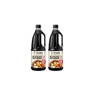 청정원 장아찌 간장 소스 1.7L x 2개
