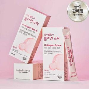 센스밸런스 콜라겐 스틱 30포 피부 보습 저분자 어린 피쉬 액상 마시는 콜라겐