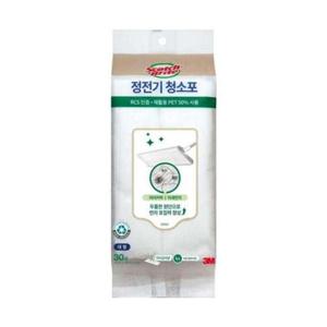 3M 스위퍼키트 정전기청소포 대형 리필2178 부직포 30매입 WFOG2N5