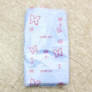 100p 비닐봉투 연청색-5호 쓰래기비닐 쓰레기비닐 (W38DB98)