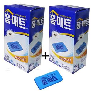 3시간더 홈매트 60매 모기약 모기향리필 (WA04A68)