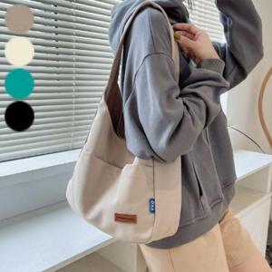 [라일리] Rly 여성 에코백 둥근모양 숄더백 데일리 캔버스 호보백
