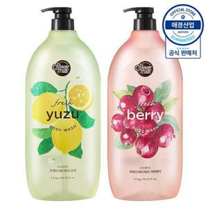 [샤워메이트]샤워메이트 내추럴 바디워시 1.2kg x2개