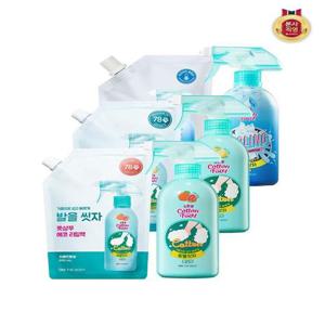 [온더바디]온더바디 발을씻자 풋샴푸 510ml+500ml 2개(3종 택1)