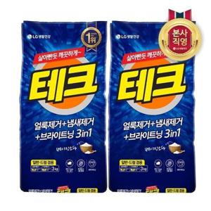 [LG생활건강]테크 3in1 분말세제 리필 3kg (진드기 사체 제거) x 2개_15626061_588346