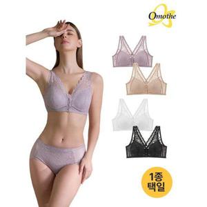 [오모떼]밸런스라인 프론트 스냅 브라 1종/택일