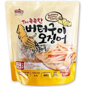 [해핑] 코스트코 마마스초이스 더 촉촉한 버터구이 오징어 536g(67g x 8개)
