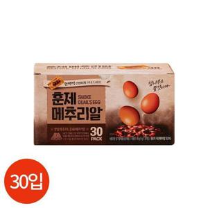 훈제 메추리알 15g x 30개