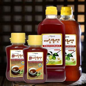 [매실락원]매실원액1병(900ml)x2병+매실원액(150ml)x2병