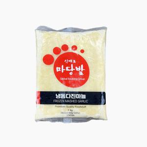 [산정마을] 수입산 냉동 다진마늘 간마늘 1kg