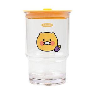 카카오 춘식이 실리콘캡 텀블러 473ml 1P 빨대 보틀 [WDA466B]